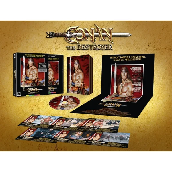 Conan The Destroyer 4K UHD Arrow Video