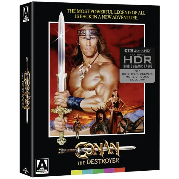 Conan The Destroyer 4K UHD Arrow Video