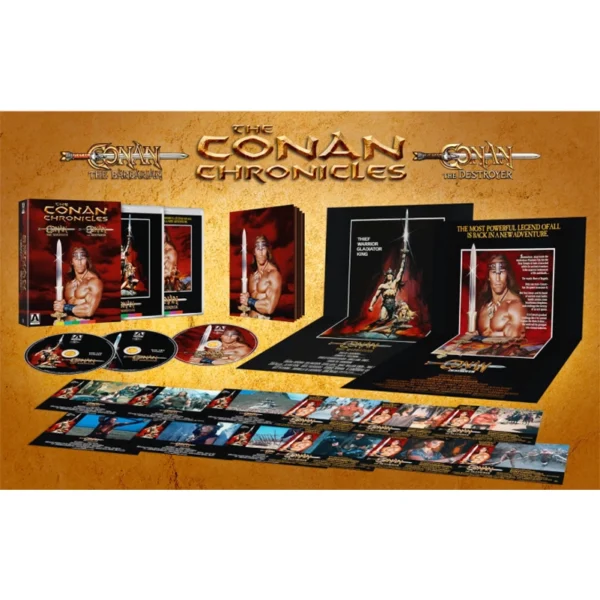 The Conan Chronicles 4K UHD Blu Ray Arrow Video Films