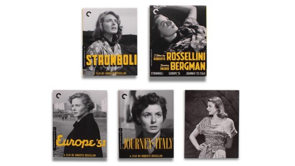 3 Films by Roberto Rossellini Starring Ingrid Bergman Criterion Collection Blu Ray boxset