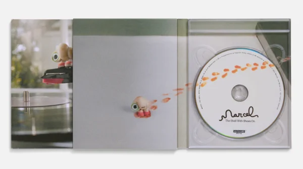 Marcel the Shell with Shoes On A24 4K UHD Blu Ray