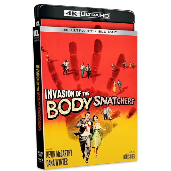 Invasion of the Body Snatchers 1956 Kino Lorber 4K UHD Blu ray slipcover UK