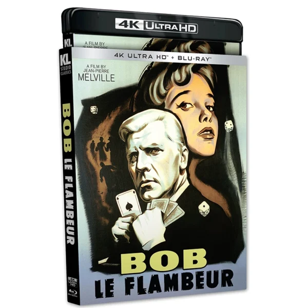 BOB LE FLAMBEUR Kino Lorber 4K UHD Blu Ray UK Slipcover