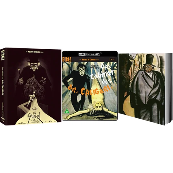 Das Cabinet des Dr. Caligari Eureka 4K UHD blu-ray