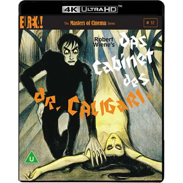 Das Cabinet des Dr. Caligari Eureka 4K UHD blu-ray