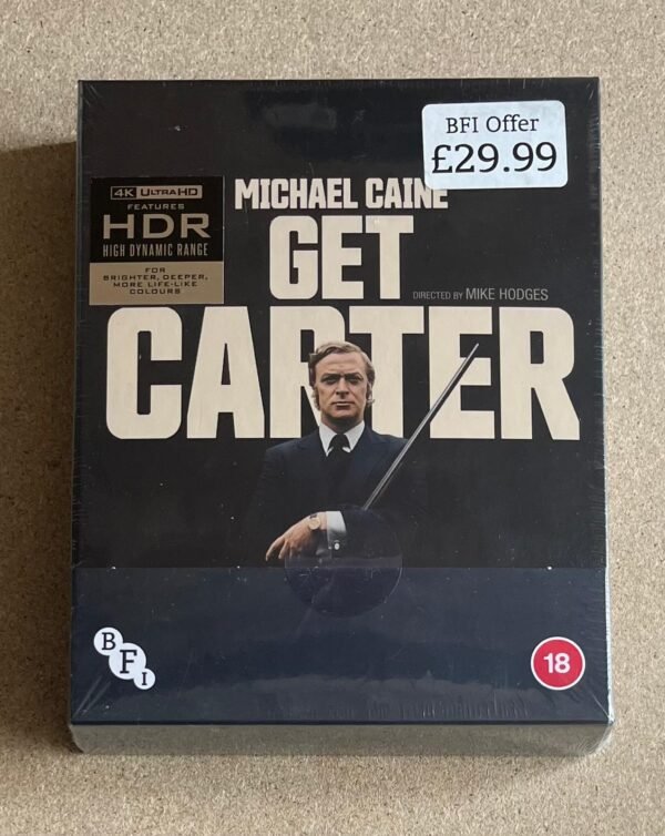 Get Carter BFI 4K UHD Blu-ray