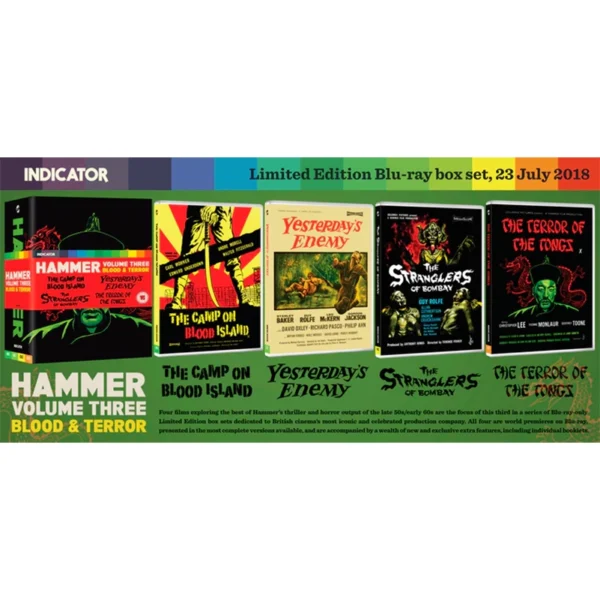 Hammer Volume 3 Indicator Blu-ray boxset UK