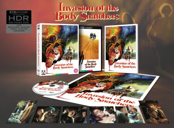 Invasion of the Body Snatchers Arrow Exclusive 4K UHD Blu-ray