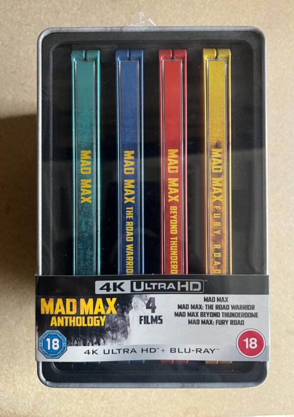 Mad Max Anthology 4K UHD Blu-ray Steelbook boxset
