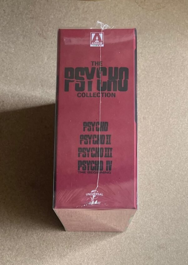 The Psycho Collection Arrow Video 4K UHD Blu-ray boxset