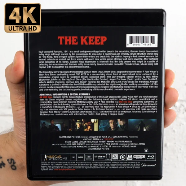 The Keep Vinegar Syndrome 4K uhd
