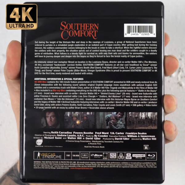 Southern Comfort Vinegar Syndrome 4K UHD UK