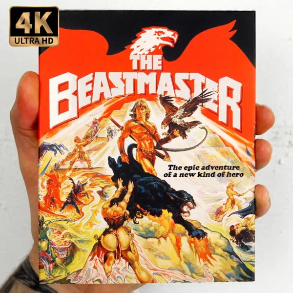 The Beastmaster Vinegar Syndrome 4K UHD blu-ray