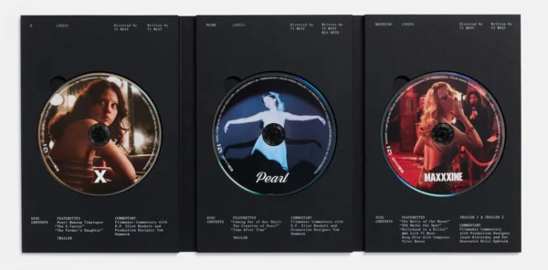 X Trilogy: Collector's Edition Box Set A24 4K UHD blu-ray