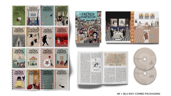 The French Dispatch criterion collection 4k uhd blu-ray