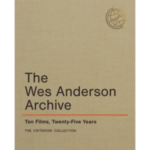 The Wes Anderson Archive: Ten Films, Twenty-Five Years Criterion collection 4K UHD blu-ray boxset