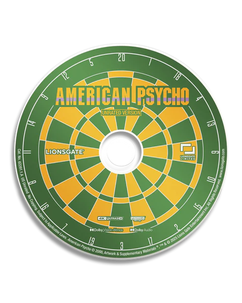 American Psycho Anniversary 4K UHD Blu-ray steelbook