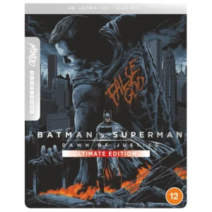 Batman V Superman - Dawn of Justice: Ultimate Edition (hmv Exclusive) Mondo Steelbook 4K UHD blu-ray