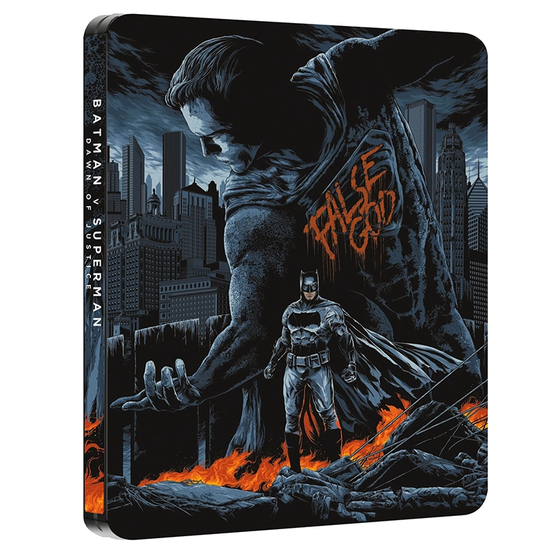 Batman V Superman - Dawn of Justice: Ultimate Edition (hmv Exclusive) Mondo Steelbook 4K UHD blu-ray