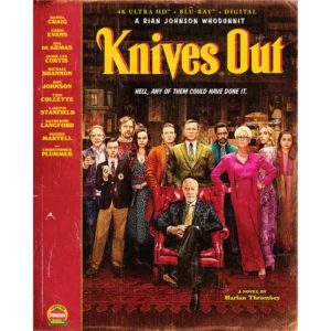 Knives Out Steelbook 4K UHD blu-ray
