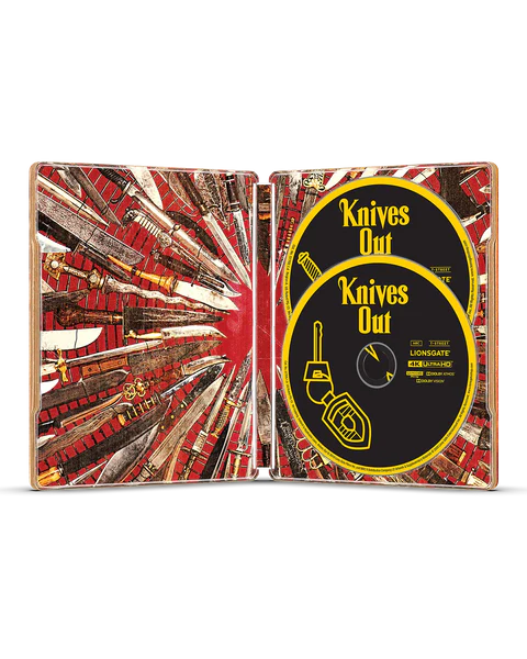 Knives Out Steelbook 4K UHD blu-ray