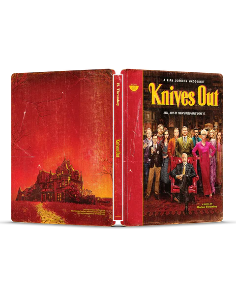 Knives Out Steelbook 4K UHD blu-ray