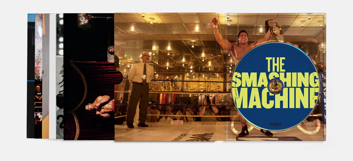 The Smashing Machine A24 4K UHD blu-ray
